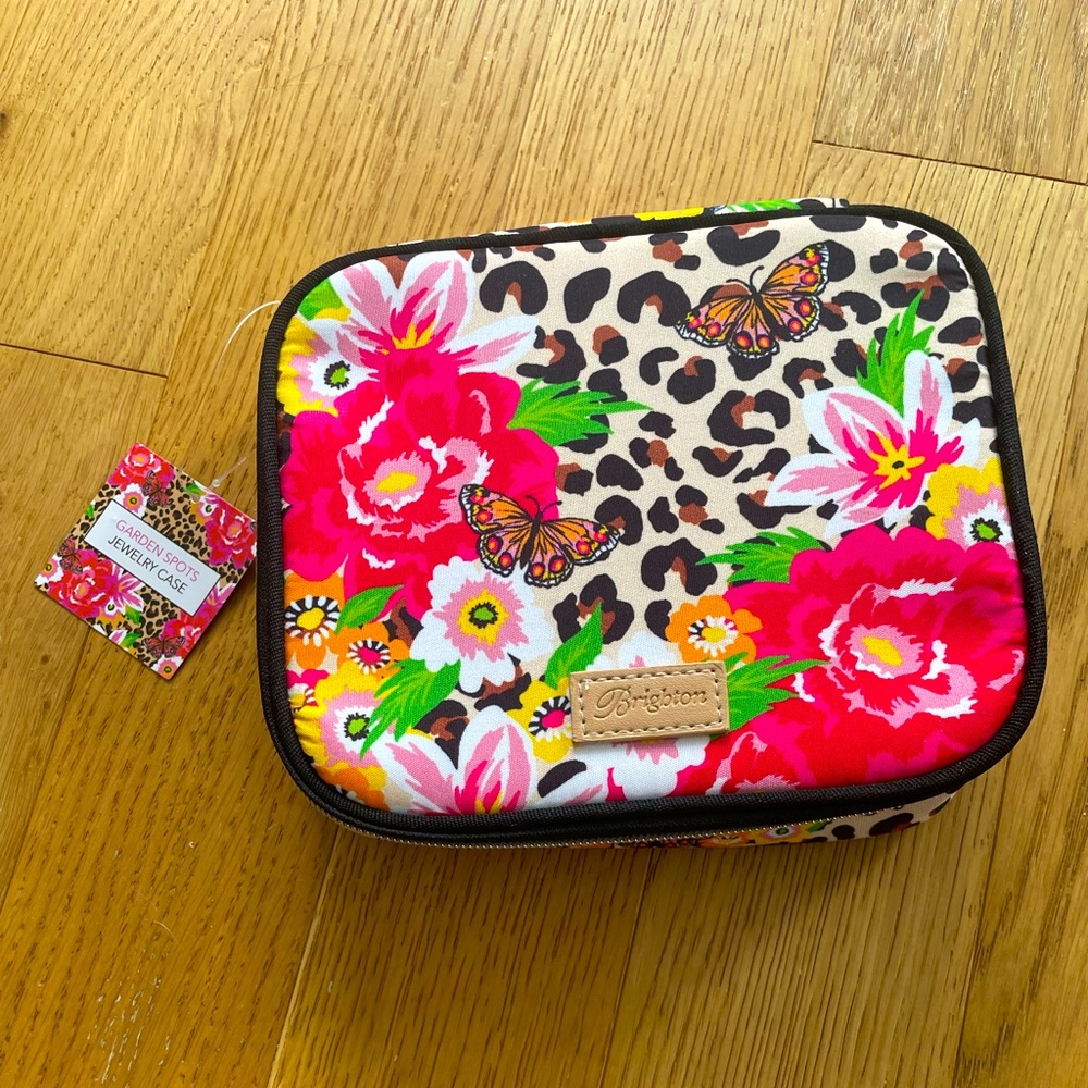 NWT Brighton travel jewelry case. Multi color